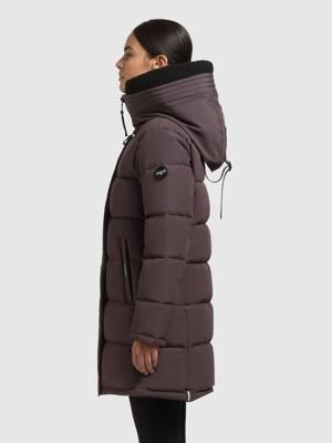 Winter Steppmantel mit abnehmbarem Kunstfell-Besatz "Kelsi"