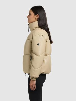 Winter Steppjacke in Lederoptik "Khalia"