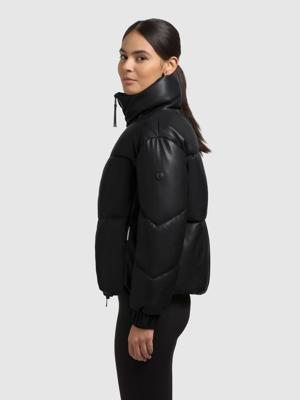 Winter Steppjacke in Lederoptik "Khalia"
