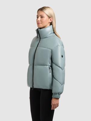 Winter Steppjacke in Lederoptik "Khalia"