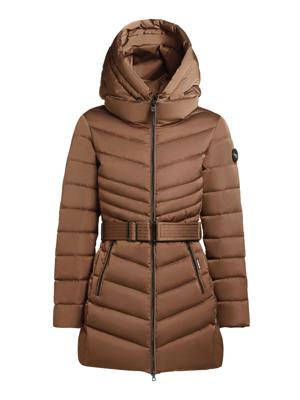 Gesteppter Winter Kurzmantel mit Kapuze "Kina"