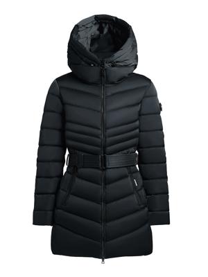 Gesteppter Winter Kurzmantel mit Kapuze "Kina"