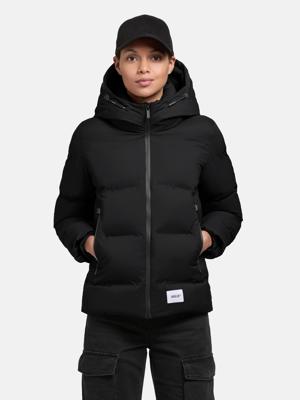 Winterjacke warme Steppjacke mit hohem Kragen und Kapuze "Liev-YM"