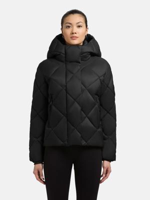 Winter Steppjacke mit Karo-Steppung "Lilian"