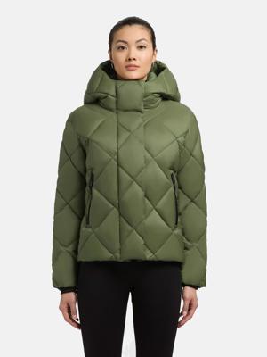 Winter Steppjacke mit Karo-Steppung "Lilian"