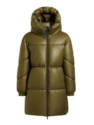 Kunstledermantel mit Kapuze "Lorsa"