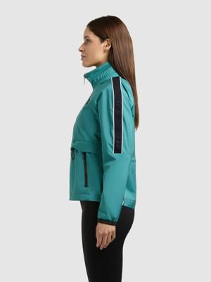 Leichte Übergangsjacke mit im Kragen verstaubarer Kapuze "Olia"