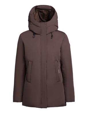 Warme Winterjacke mit gesteppter Rückseite und innenliegenden Trägern "Palla-YM"