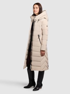 Warmer Steppmantel mit Kapuze Sensy-YM