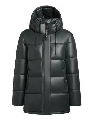 Glänzende Winter Steppjacke "Word3 Satin-YM"